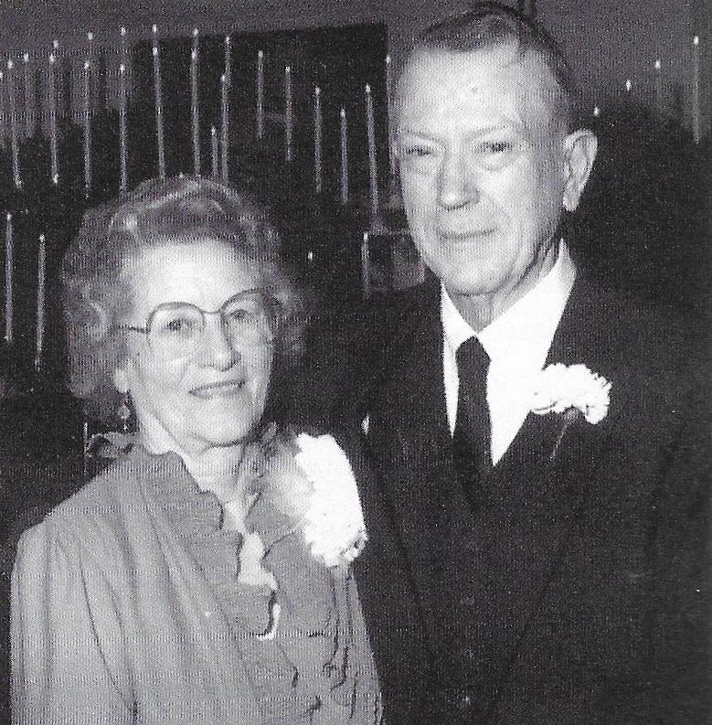 Almon C. Hill and his wife, Fairy Katherine Tribble Hill.