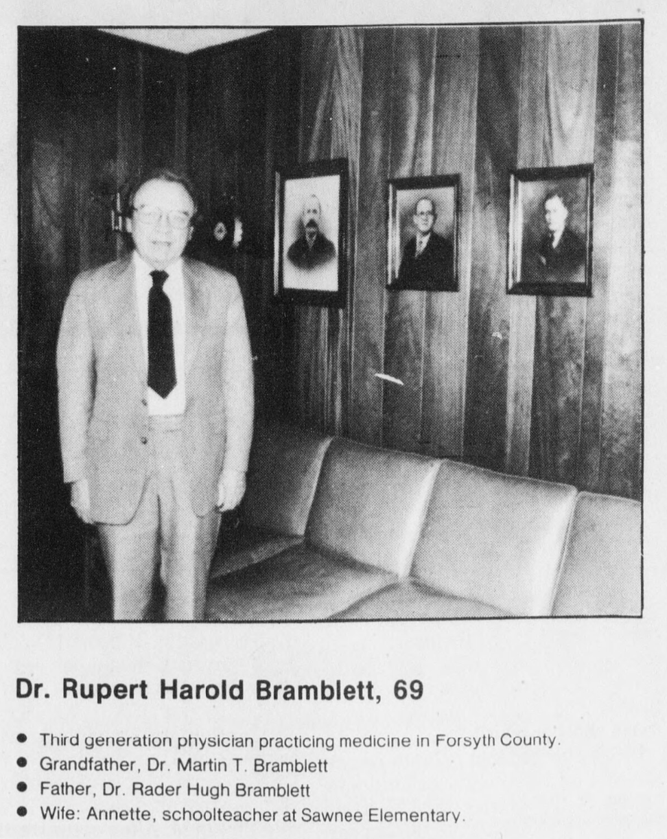 Dr. Rupert Harold Bramblett